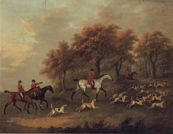 Entering The Woods,A Hunt, John Nost Sartorius